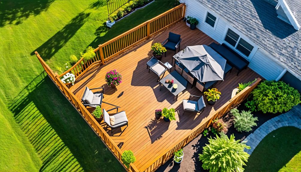 Three-Level Composite Deck System - Woodbury, MN