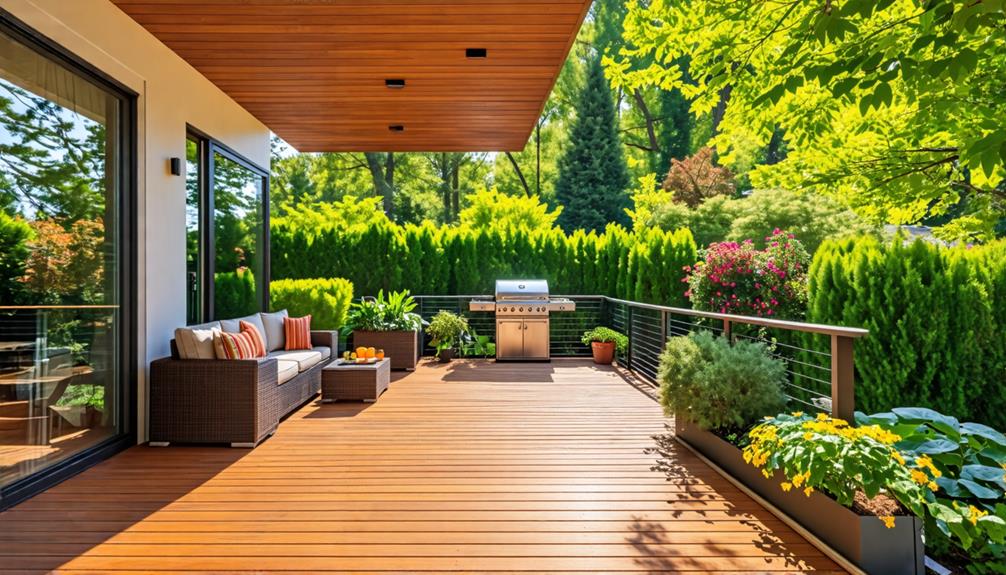 Stepped Cedar Deck - Shakopee, MN